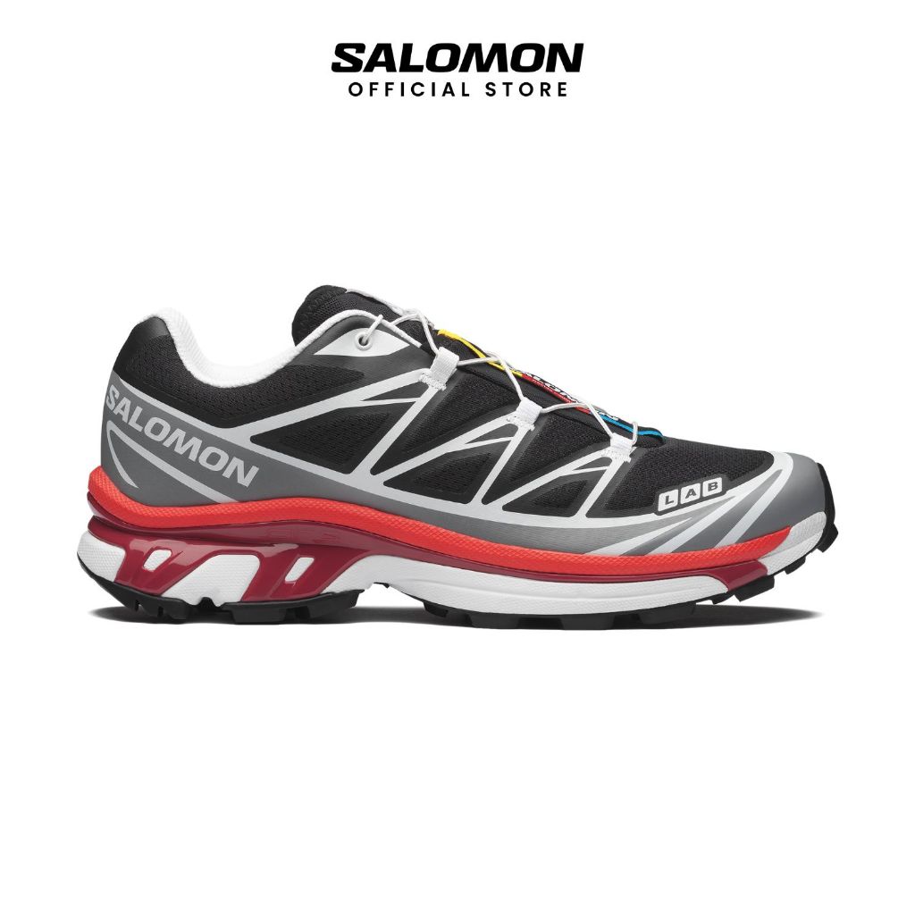 SALOMON XT-6 Black Lava Falls Unisex Sportstyle Sneakers รองเท้าสนีกเกอร์ L49211000 Official Store
