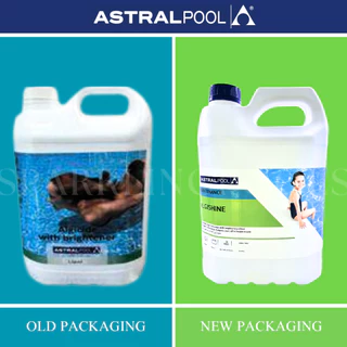 ALGISHINE น้ำยากำจัดตะไคร่ ปรับน้ำใส ขนาด 5 ลิตร - AstralPool Algicide with Brightener 5 Liter