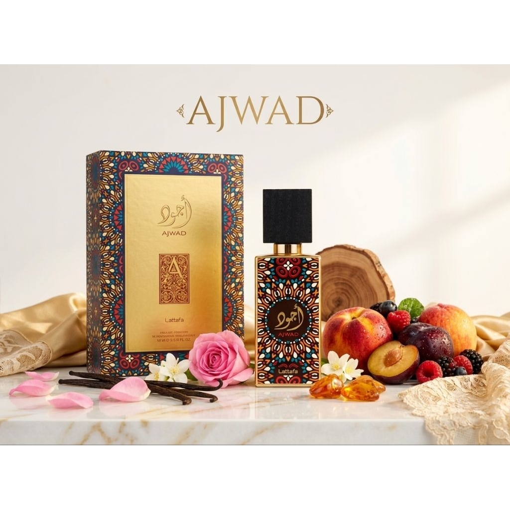 AJWAD กล่องซีล 60ml. น้ำหอมอาหรับของแท้ 100% จัดส่งด่วน