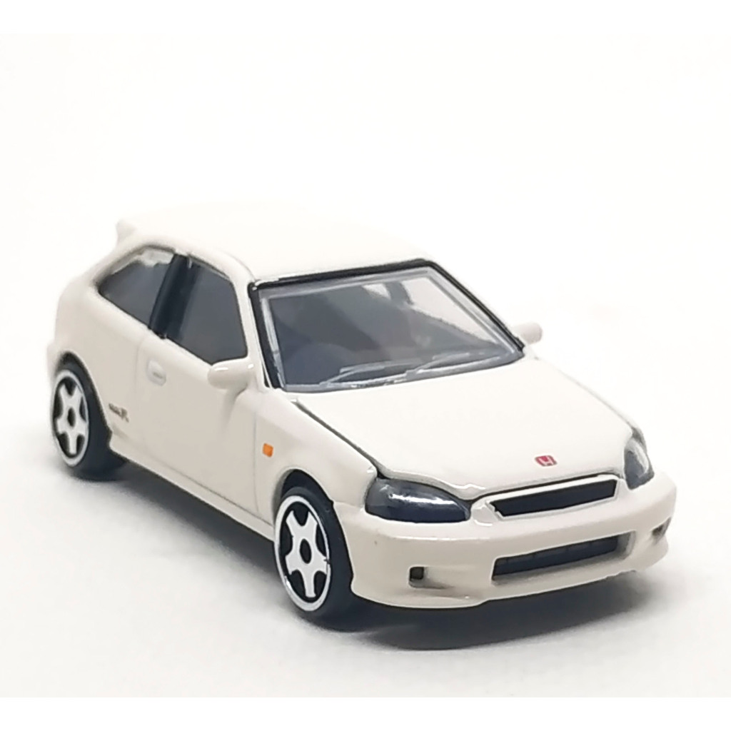 Majorette Honda Civic Type R EK9 สีขาว สเกล 1/57 (8 cm) ไม่มี Package