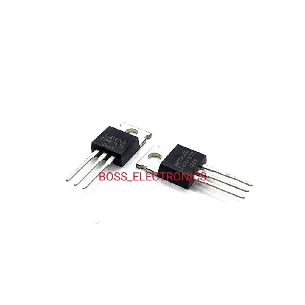 ราคาต่อ 1ตัว 👉👉 G4BC30UD IRG4BC30UD 4BC30UD IGBT 12A 600V  TO-220 ไอจีบีที Standard Speed IGBT