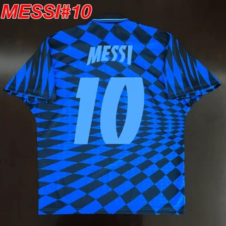 เสื้อฟุตบอลวินเทจ เสื้อฟุตบอลแฟชั่นทีม อาร์เจนติน่า /ชื่อเบอร์ MESSI#10 ไซส์ XS-2XL #RT0231