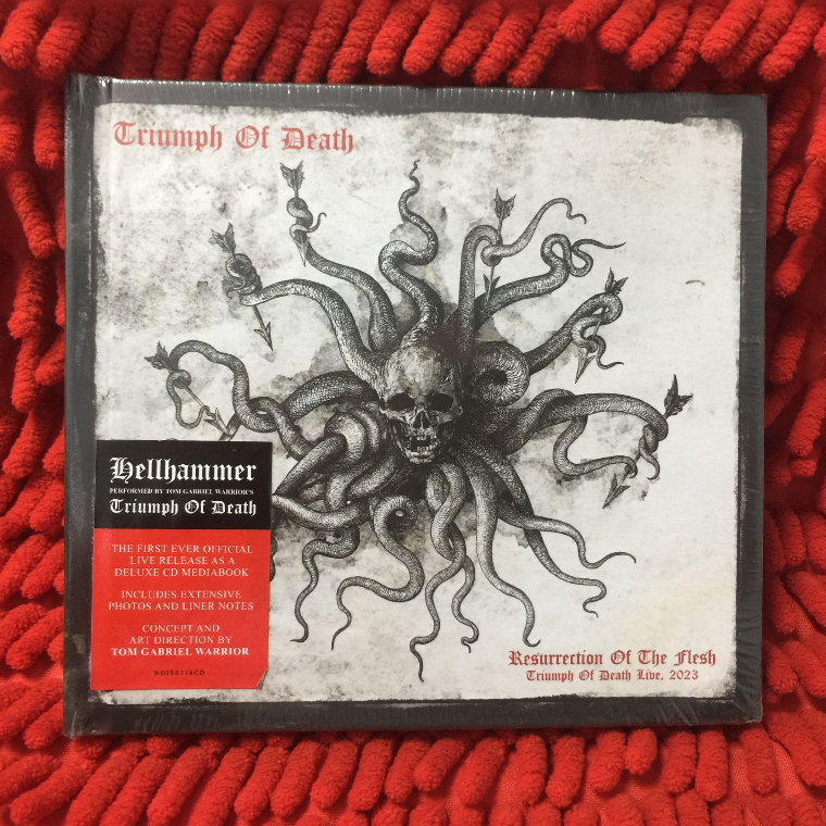 CD Triumph Of Death – Resurrection Of The Flesh (Triumph Of Death Live, 2023) /V1-718