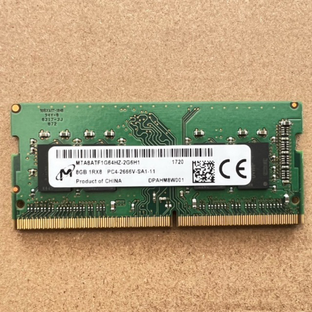 Ram notebook micron/trandcent  ddr4 8gb bus 2666 แรม โน๊ตบุ๊ค 8 chip ใช้ร่วมกับบัส 2133 2400 2666 ได