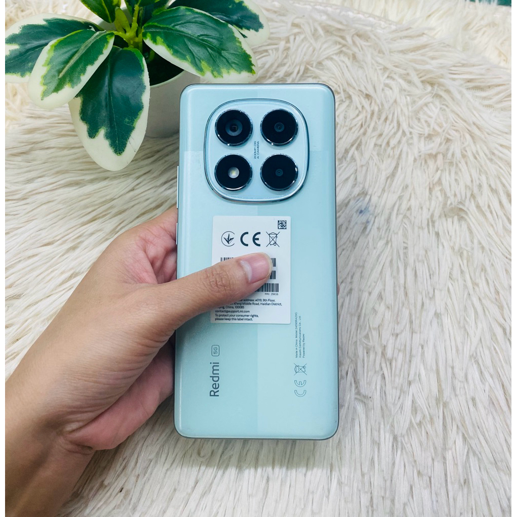 โทรศัพท์Redmi Note 14 pro 5G Ram12GB/Rom256GB เครื่องแท้มือสองสภาพสวยๆสินค้าพร้อมจัดส่ง
