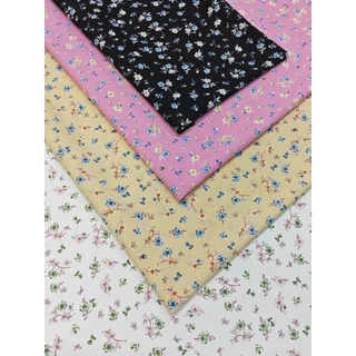 ผ้าไหมอิตาลี เนื้อนิ่มมาก ลายพลอยไพลิน หน้ากว้าง 152 cm #ผ้าเมตร #ผ้าหลา #ผ้าลายดอก