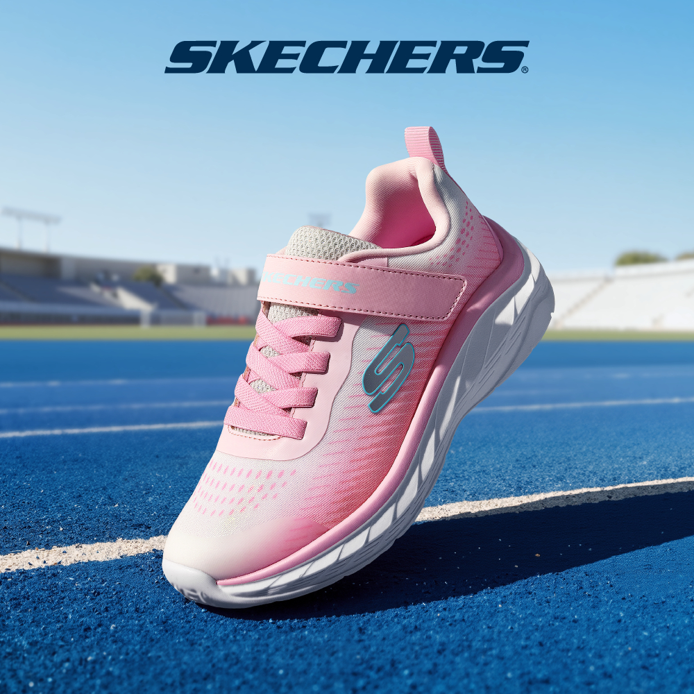 Skechers สเก็ตเชอร์ส รองเท้าเด็กผู้หญิง Girls Boundless Color Blitz Shoes - 303599L-LPMT (latest)