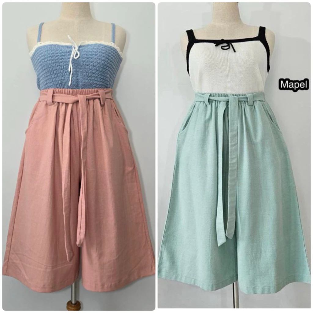 กางเกง5ส่วนbigsize เอว34-50 สะโพก54