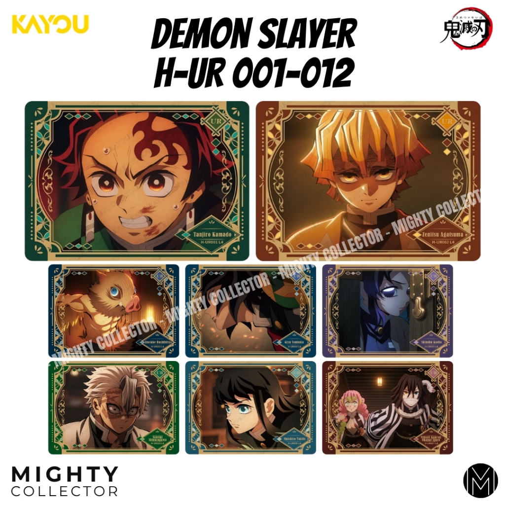 ดาบพิฆาตอสูร Demon Slayer KAYOU Collection Cards - การ์ดสะสม - UR - Official Cards