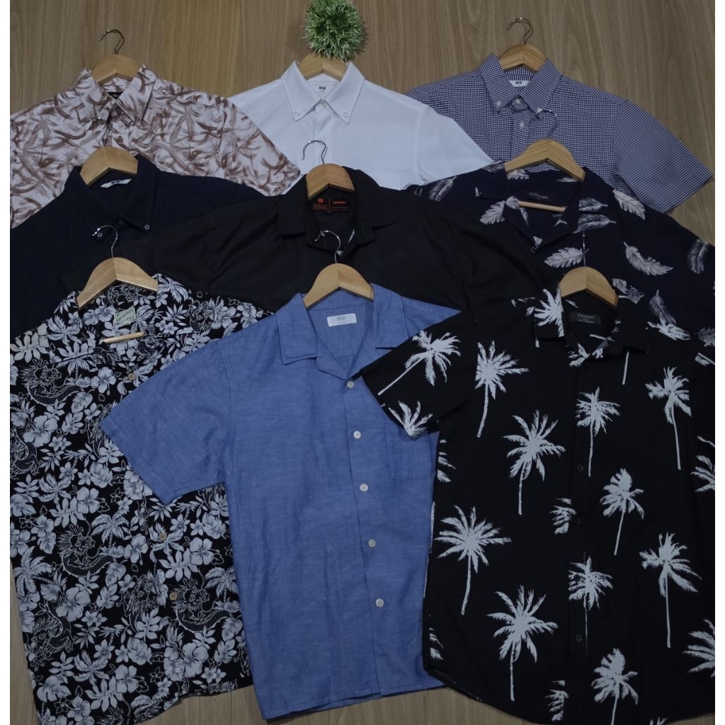เสื้อฮาวาย รวมงานเเบรนด์ แท้ หลากหลาย สภาพสวยผ้าดี ผ้าใส่สบาย(มือ2)
