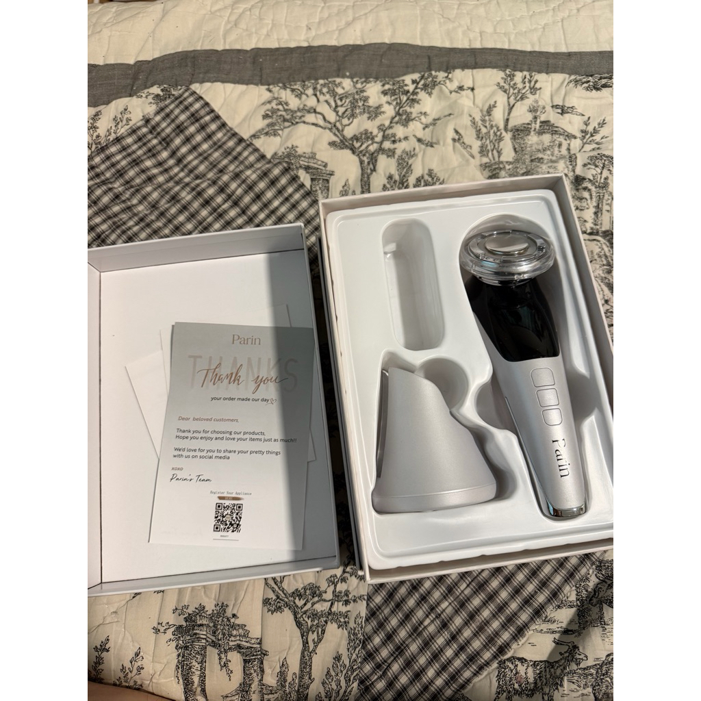 Parin เครื่องนวดหน้า Skin Glow Treatment ล้าง นวด ผลัก ยก กระชับ สลาย ในเครื่องเดียว