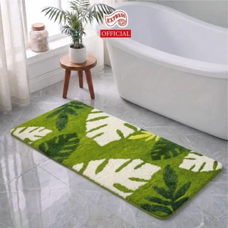 EXPRESS CARPET พรมเช็ดเท้ายาว 50x120cm พร้อมส่ง พรมขนนุ่ม มีกันลื่น ซับน้ำดี ซักได้ แห้งไว
