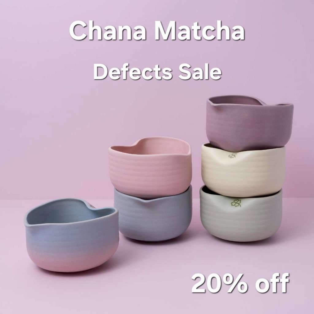 Chana Chawan l Defects Sale l ถ้วยมัทฉะที่มีตำหนิเล็กน้อย สามารถขอดูเพิ่มเติมได้
