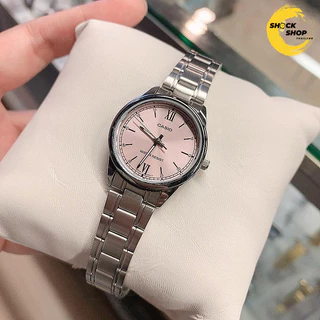 CASIO นาฬิกาผู้หญิง รุ่น LTP-V005D วัสดุสเตนเลสสตีล สีเงิน คาสิโอ