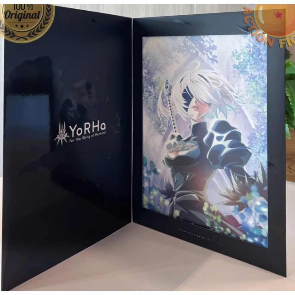 ✨ [ของแท้/พร้อมส่ง] NieR:Automata Ver 1.1a — Art Holder (รางวัล A) งานจับฉลากแท้ Square Enix ✨