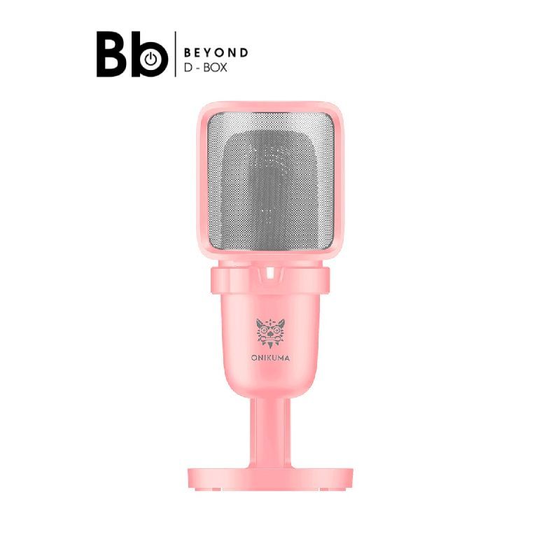 ไมโครโฟน Onikuma Hoko M630 Pink by BB Beyond D-Box