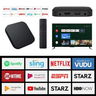 TV BOX กล่องทีวี 4K กล่องแอนดรอยด์ทีวี Android TV รองรับภาษาไทย รองรับ Bluetooth5.0 รองรับ Google Assistant