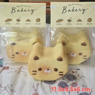 🍞 พร้อมส่ง 🔥สกุชชี่ขนมปัง เกรดA งานนุ่มนิ่ม สโลว์สุด กลิ่นหอม แพ็คกล่องอย่างดี