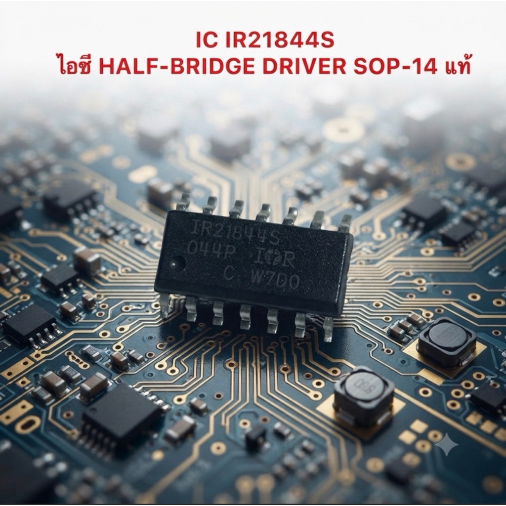 (งานแท้) IC IR21844S ไอซี HALF-BRIDGE DRIVER SOP-14 แท้ รับประกัน เกรดอะไหล่และงานซ่อมจากช่างที่ใช้ซ