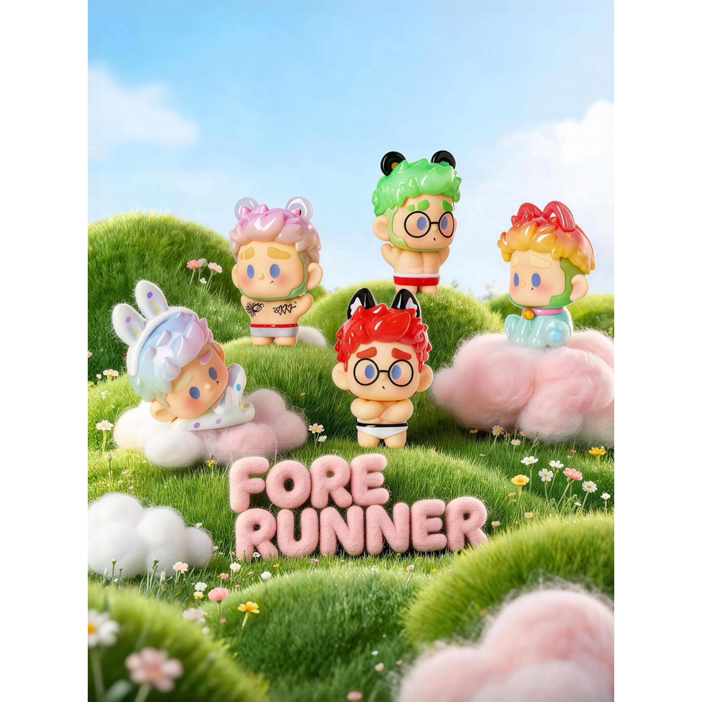 [พร้อมส่ง แบบสุ่ม ย!210!] FORERUNNER - Did You Work Out Todu? Series Blind Box