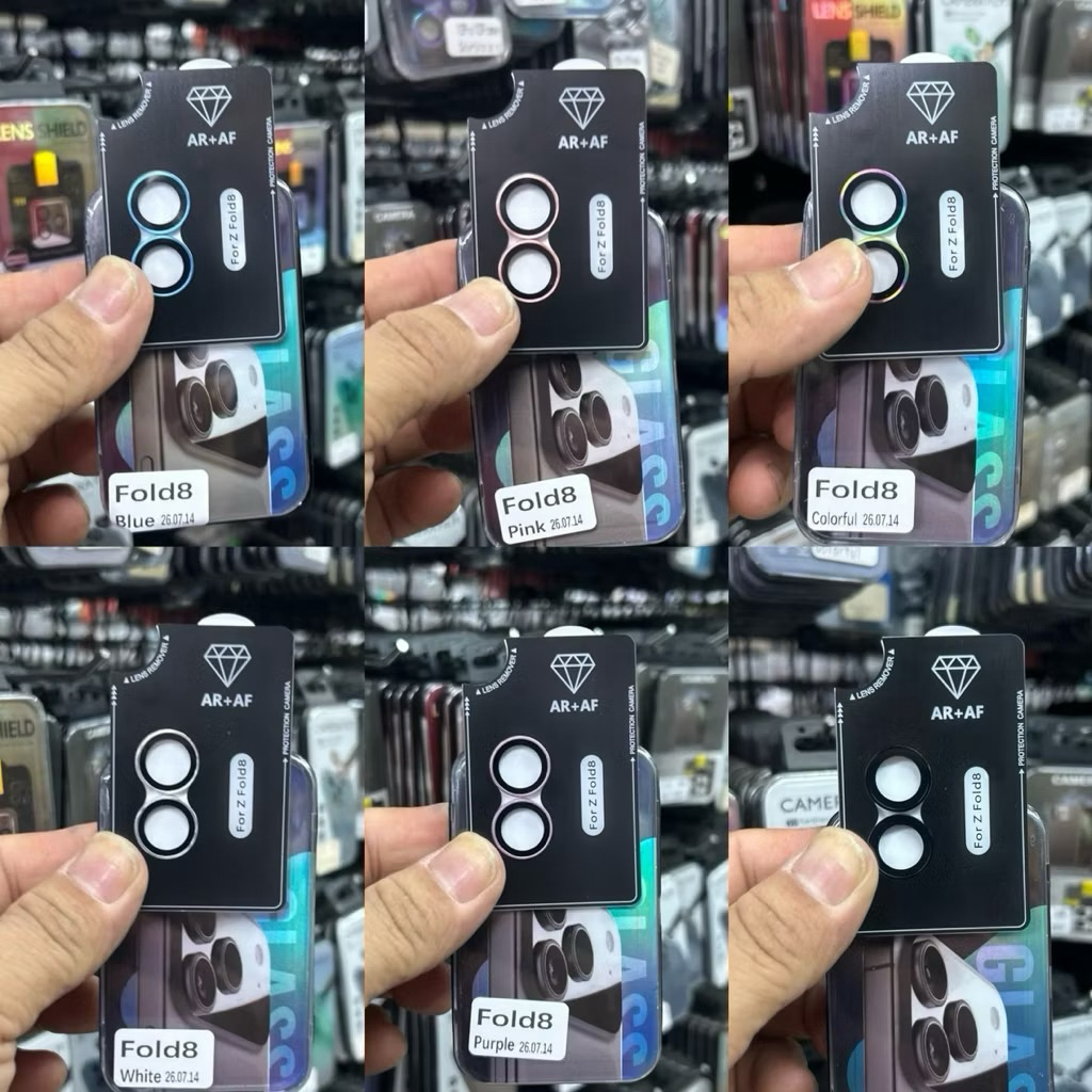 ฟิล์มวงแหวนIRON RING รุ่น Samsung Z Flip 8/Z Fold 8 / Z Fold8 Ultra!! สินค้าตรงรุ่น กันรอยขีดข่วน ป้องกันเลนส์กล้อง