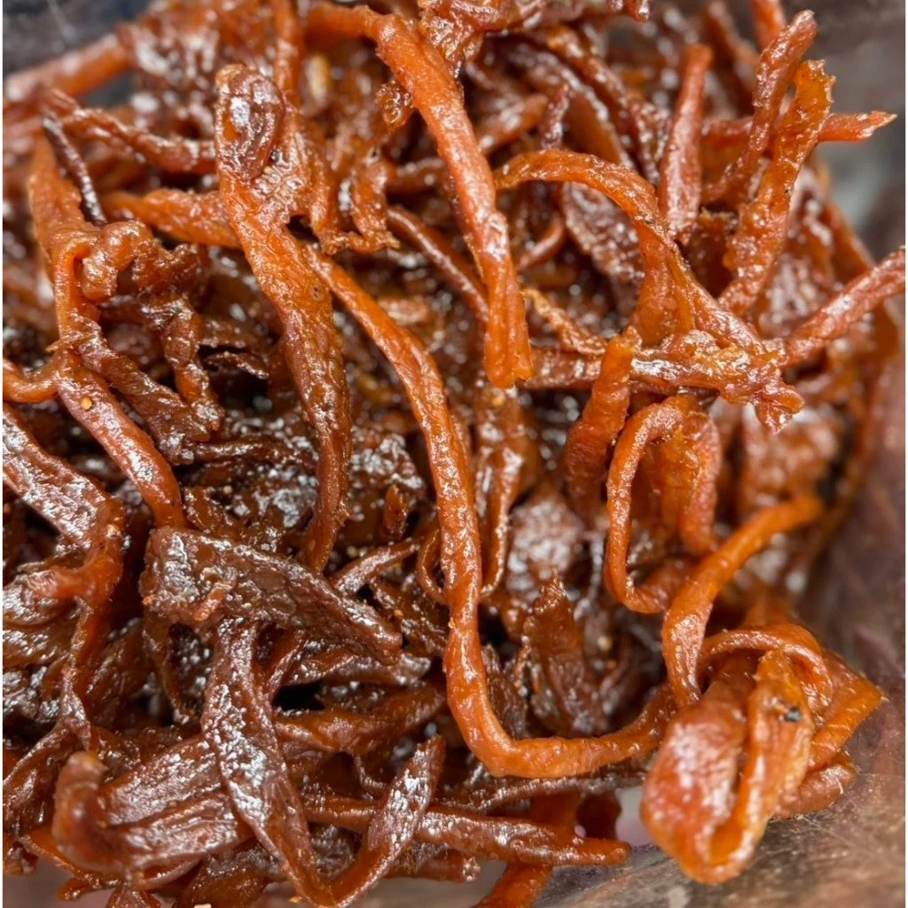 หมูเค็มพริกไทยดำ เส้น เนื้อนุ่ม เคี้ยวเพลิน