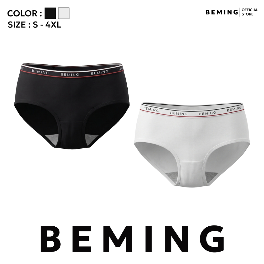 Beminginnerwear008(S-4XL) - BEMING Brief – กางเกงชั้นในทรงคลาสสิกผ้านุ่มสวมใส่สบายทุกวัน