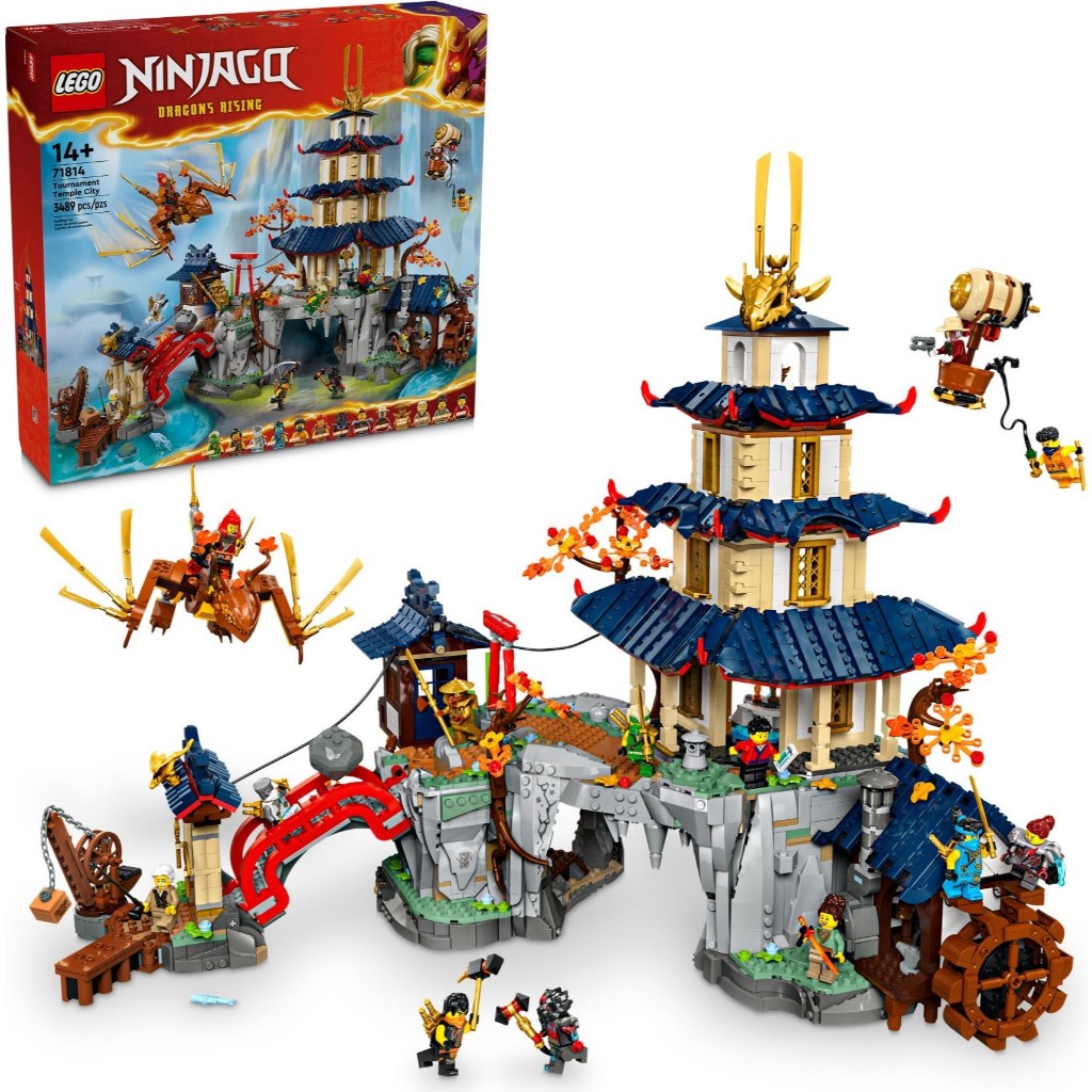 Lego Ninjago 71814 Tournament Temple City (สินค้าใหม่พร้อมส่ง)
