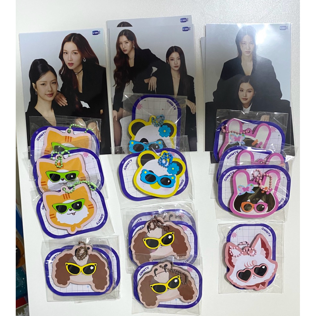 Gachapon & Postcard - กาชาปอง และโปสการ์ด รวมหลายงาน - EmiBonnie NamtanFilm MilkLove JanJingJing ViewMim PahnFond