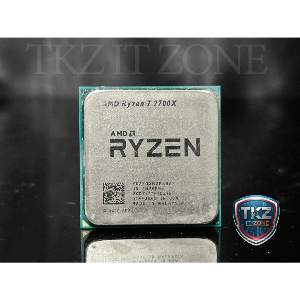 ซีพียู(CPU) AMD ryzen 7 2700X (socket AM4)