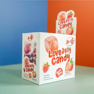 Love Jelly Candy(กรี๊ดกร๊าดแพ็คเก็จใหม่) ลูกอมเคี้ยวหนึบ