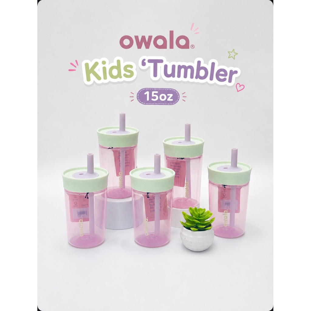 (พร้อมส่ง) Owala Kids Tumbler 15oz  Unicorn