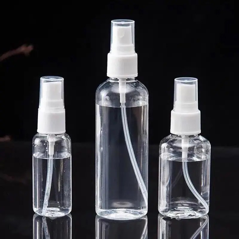 Spray bottle, fine mist spray bottle, liquid plastic dispensing bottle