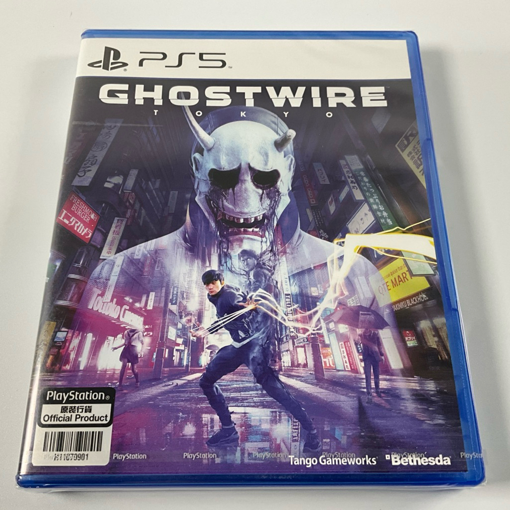 🎮 [มือ1] Ghostwire Tokyo PS5 Action Adventure Supernatural Tango Gameworks Bethesda PlayStation 5
