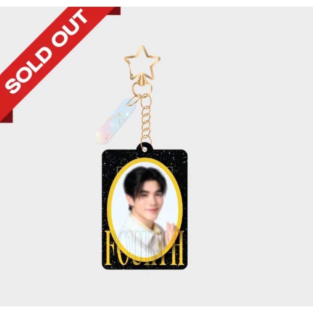 พวงกุญแจ fourth zodiac acrylic keychain gmmtv เจมิไนน์โฟร์ท gemininefourth lookkhunnoo