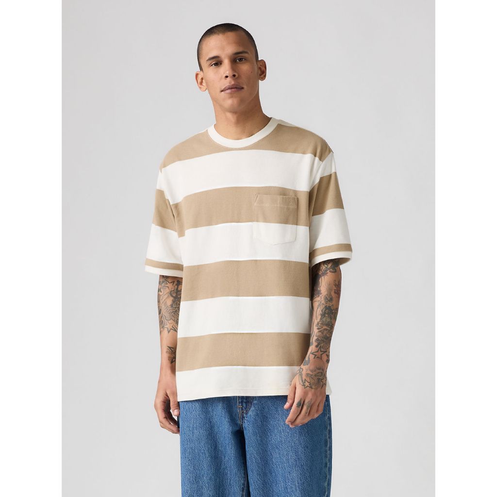 Levi's تيشيرت بيكيه رجالي نصف كم — صورة 7