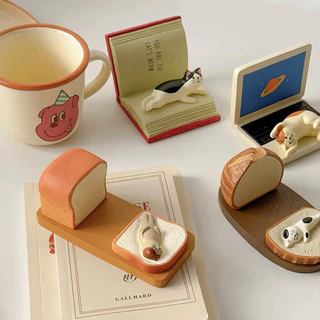 🌟พร้อมส่ง🇹🇭 DECOLE ญี่ปุ่น ZAKKA ที่ตั้งโทรศัพท์ / แท็บเล็ตน้องแมว มีหลายแบบ มีของแถมทุกออเดอร์ เรซิ่นงานฝีมือ