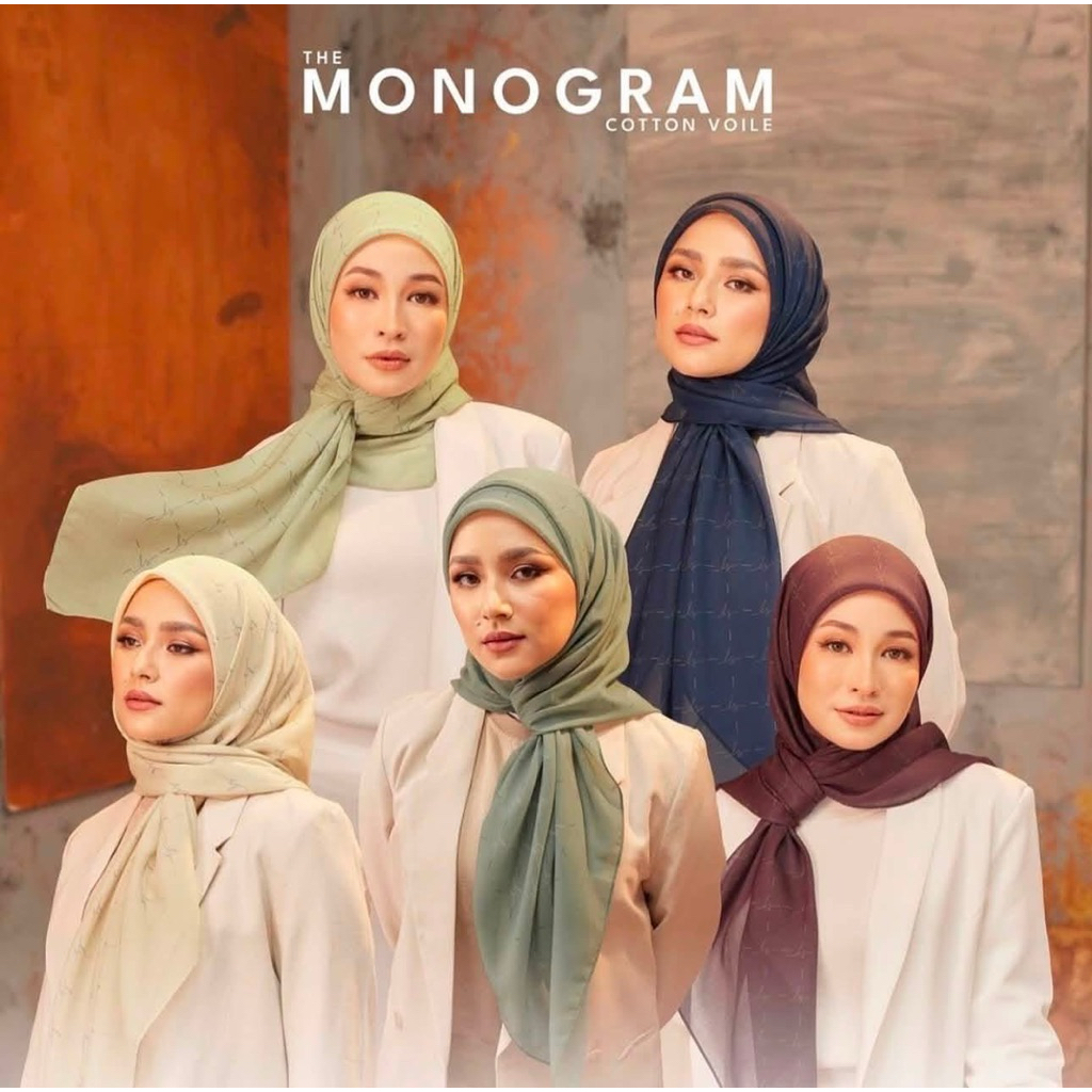 ผ้าคลุมแบรนด์ LIMA SEGI ตะกร้าที่ 1 (รุ่น MONOGRAM < URBAN ลายเรียบๆๆตะกร้านี้น้า) ผ้า cotton ขนาด 47‘