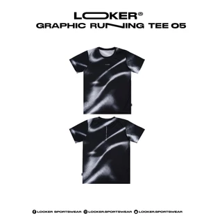 LOOKER Sportswear 2026 - Graphic Running Tee เสื้อวิ่งเสื้อยืดพิมพ์ลาย แขนสั้น