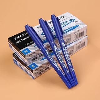 ปากกา Marker 2 หัว CD Marker ปากกาเขียนกล่องไปรษณีย์ เขียนพลาสติก กันน้ำ หมึกถาวร ปากกาเคมี