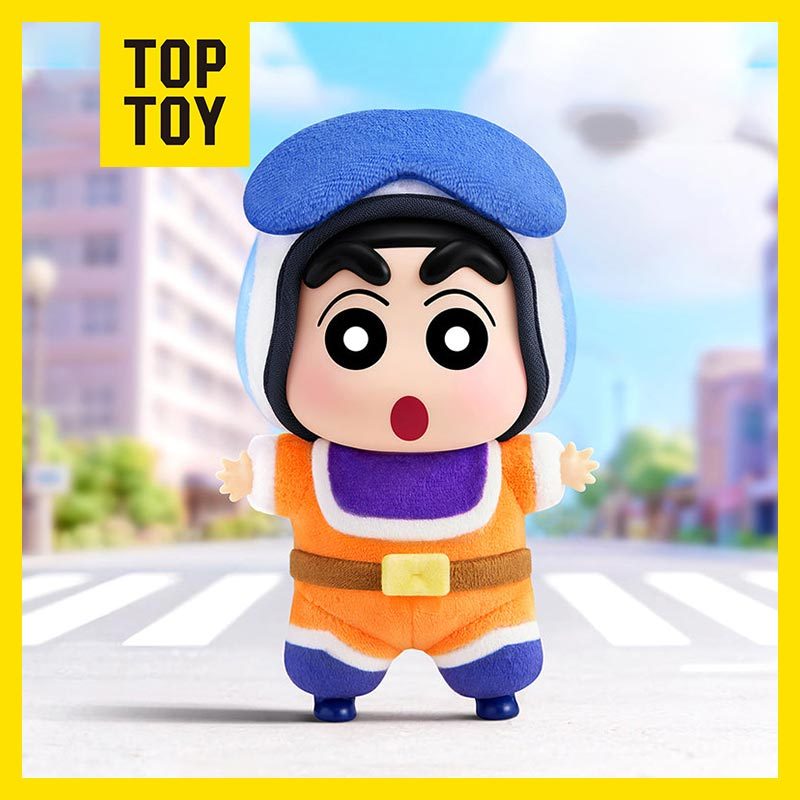 TOPTOY x CRAYON SHINCHAN Classic Memories Series Vinyl Plush Blind Box ของเล่นฟิกเกอร์ ฟิกเกอร์สะสม มพวงกุญแจตุ๊กตาผ้า