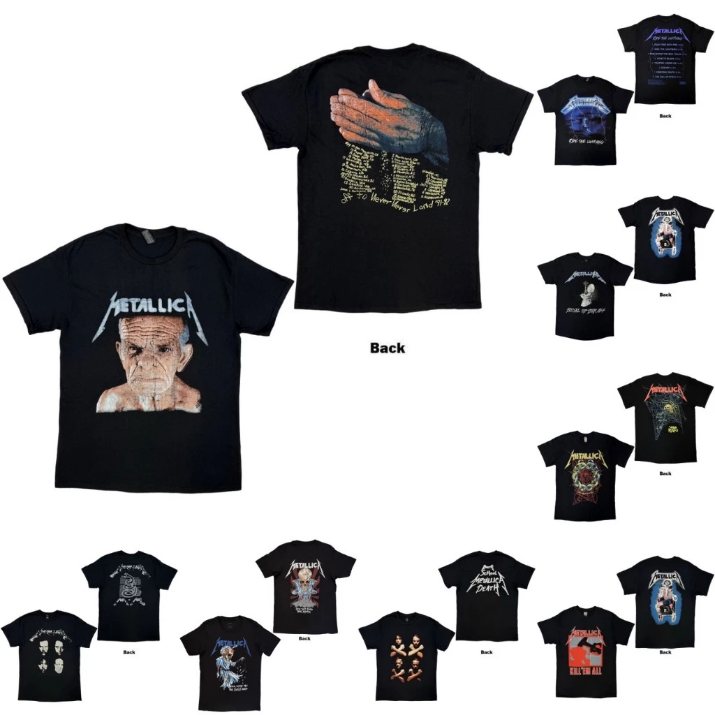 🇬🇧เปิด PREORDER เสื้อวง Metallica T-Shirt รวมลายหายาก ลิขสิทธิ์ของแท้ UK 🤘🔥