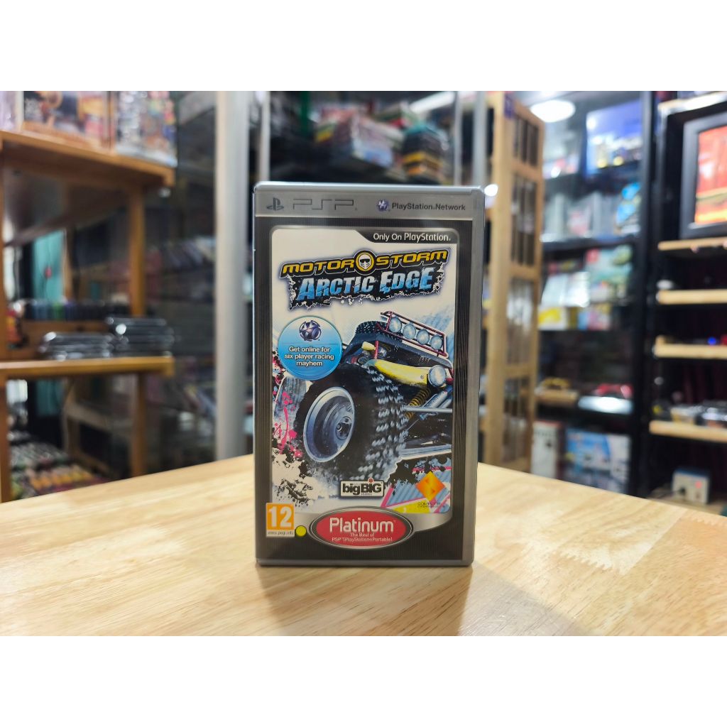 [แผ่นแท้ PSP] MotorStorm Arctic Edge Platinum เกม PSP มือสอง แผ่นแท้ พร้อมกล่อง เกมแข่งรถออฟโรด 🔥