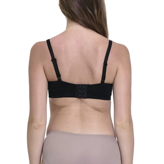 Wacoal Surprise Wireless Bra เสื้อชั้นในไร้โครง ตกแต่งตาข่าย รุ่น WB9V08 สีดำ (BL)