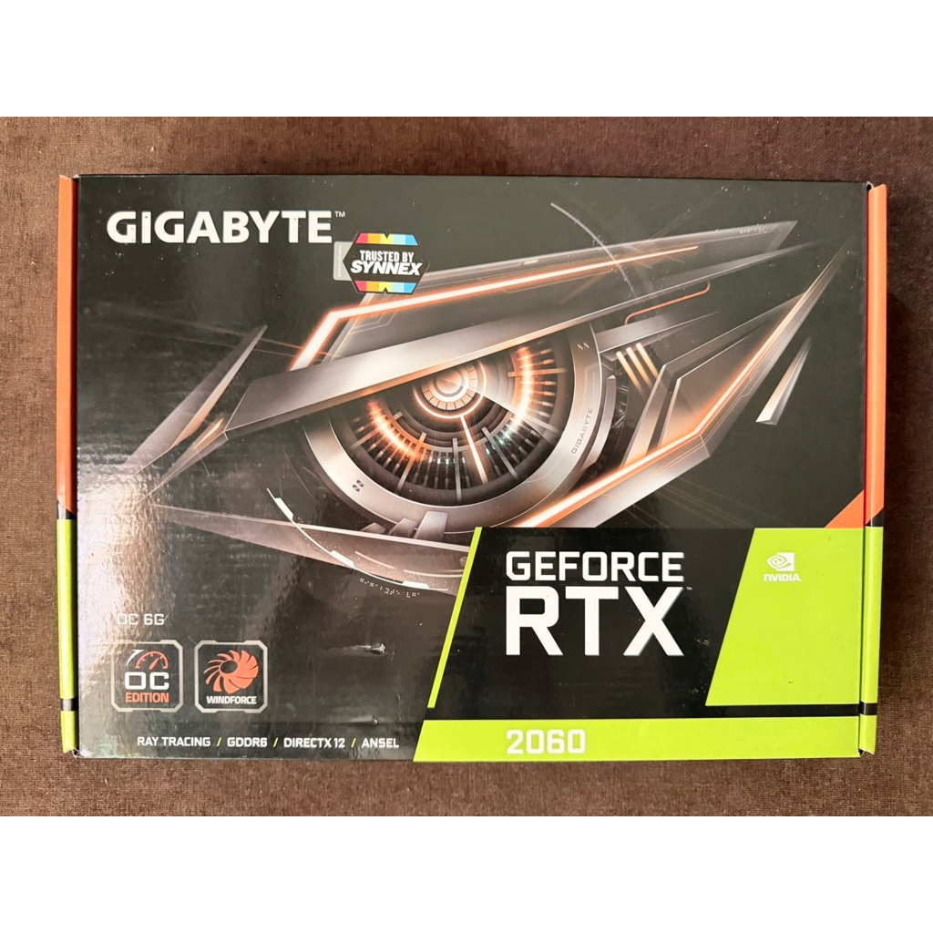 กล่องการ์ดจอ gigabyte rtx 2060