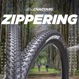 (โค๊ดส่วนลด) ยางนอกจักรยาน Chaoyang รุ่น Zippering ขนาด 26",27.5",29" Shark Skin ยางนอกเสือภูเขาขอบพับ