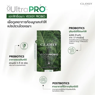 [ซื้อคู่ คุ้มกว่า] Glory Veggy Probio โพรไบโอติกผัก พร้อมใช้ x2 x3