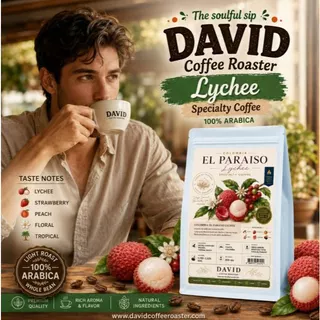 เมล็ดกาแฟโคลัมเบีย ลิ้นจี่ (คั่วอ่อน) Colombia Lychee El Paraiso