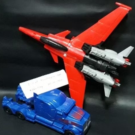หุ่นยนต์แปลงร่าง optimus prime +shatter มือสอง