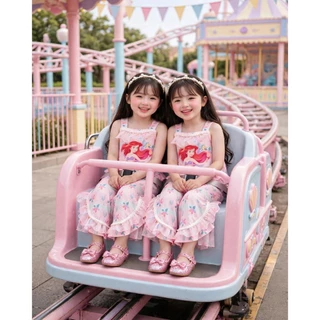พร้อมส่ง bb48 9455 ชุดเด็กแอเรียลโซคิวท์